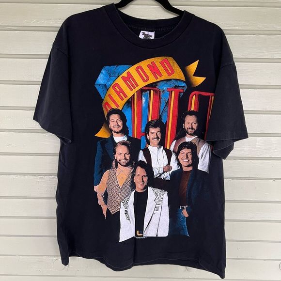Vintage Other - Vintage Diamond Rio Band Tee Shirt